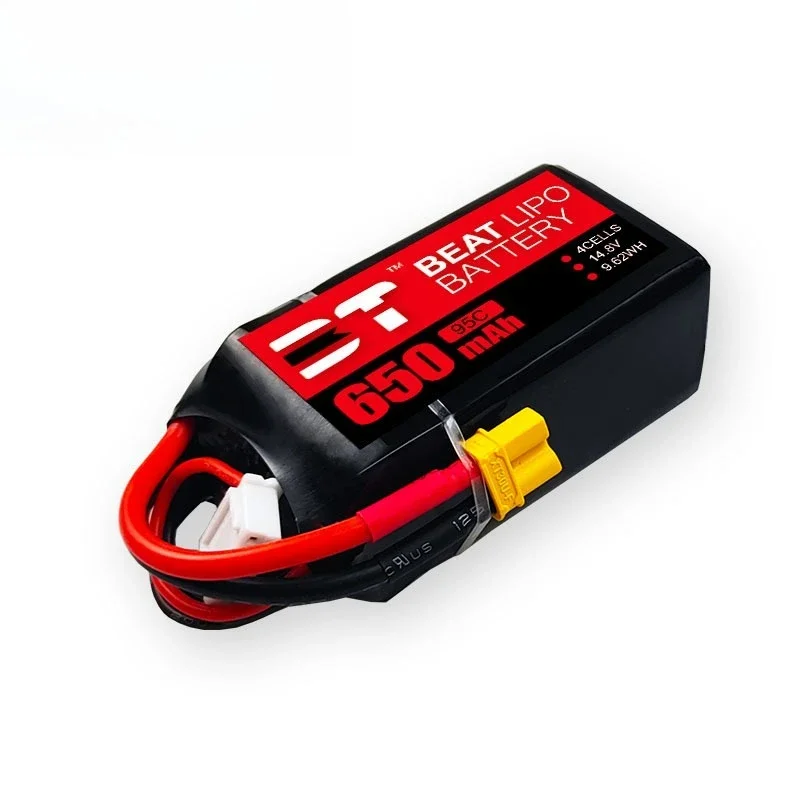 Batterie LiPo 650mAh 6S 22.2V 95C XT30 pour Drone FPV RC