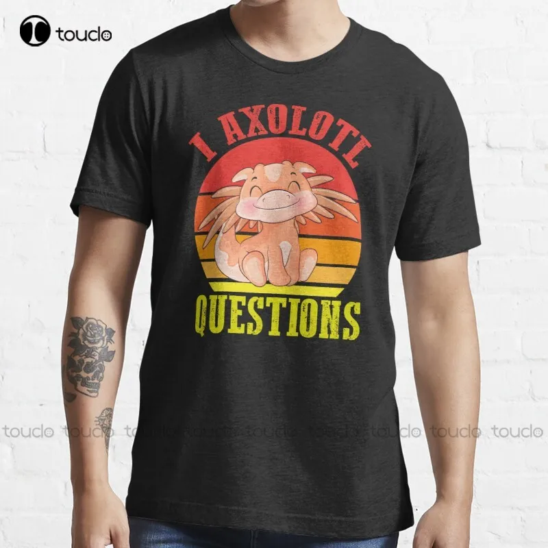

Новинка I Axolotl вопросы 15 футболка хлопковая футболка