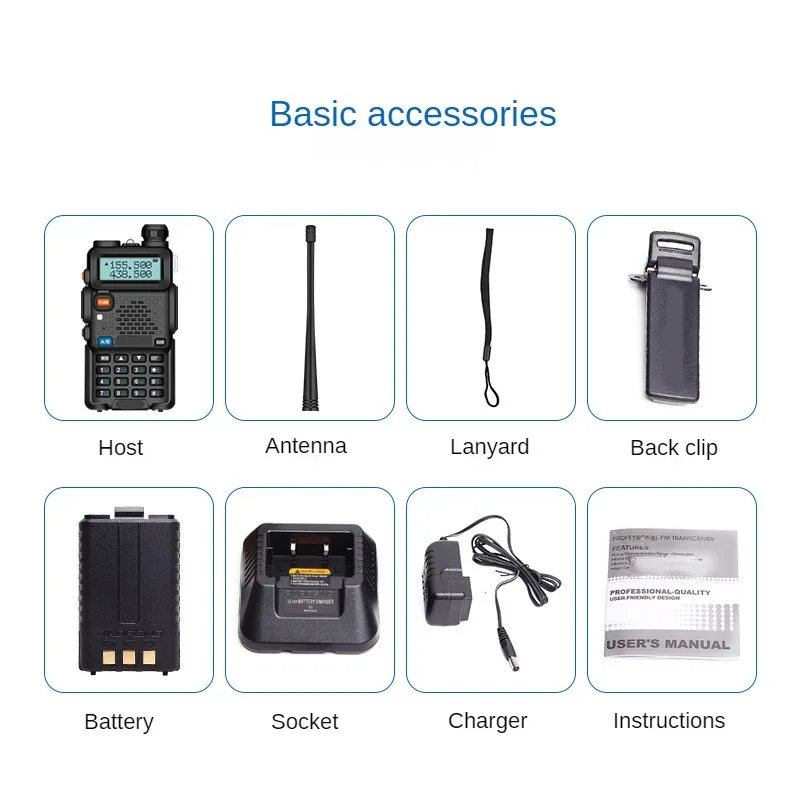Walkie Talkie Wireless Self Driving Tourism Camping High Power Outdoor Handheld Mini Long Distance Call Walkie Talkie