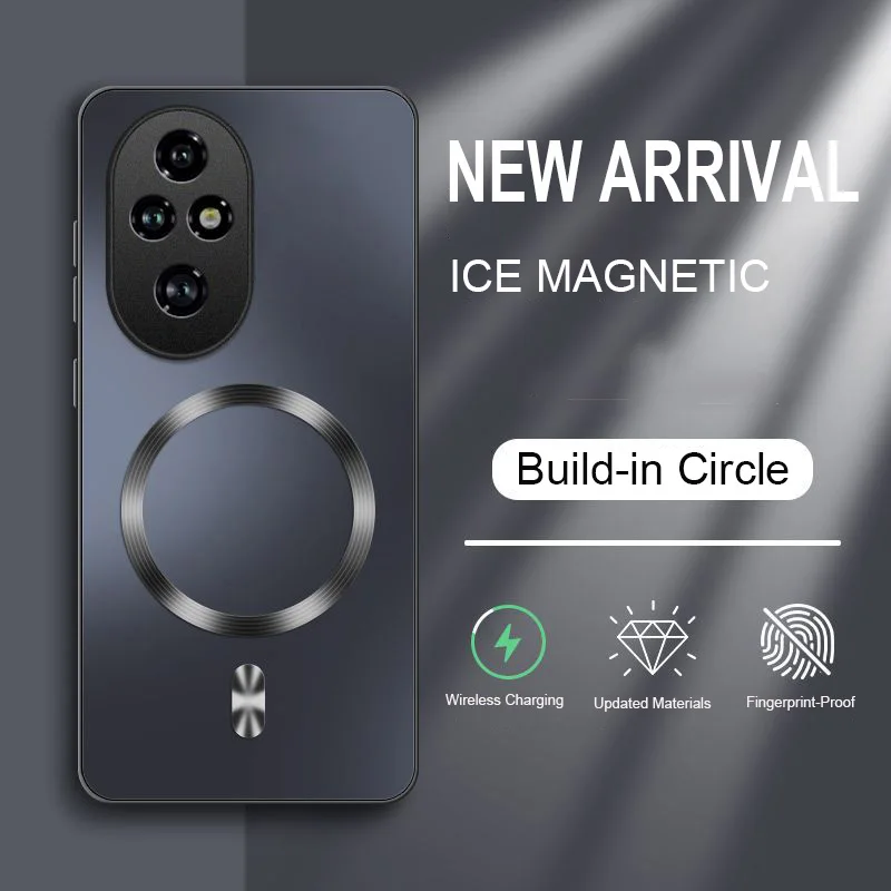 Magsafe AG Matte Hard Magnetic Shockproof Slim Case with Silky Skin Cover