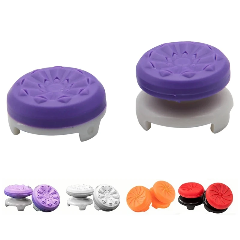 2 Pz/Set Impugnature Per Il Pollice Tappo Per Impugnatura In Silicone Per Ps5 Ps 4 Impugnature Analogiche In Gomma Antiscivolo Per Controller Playsati