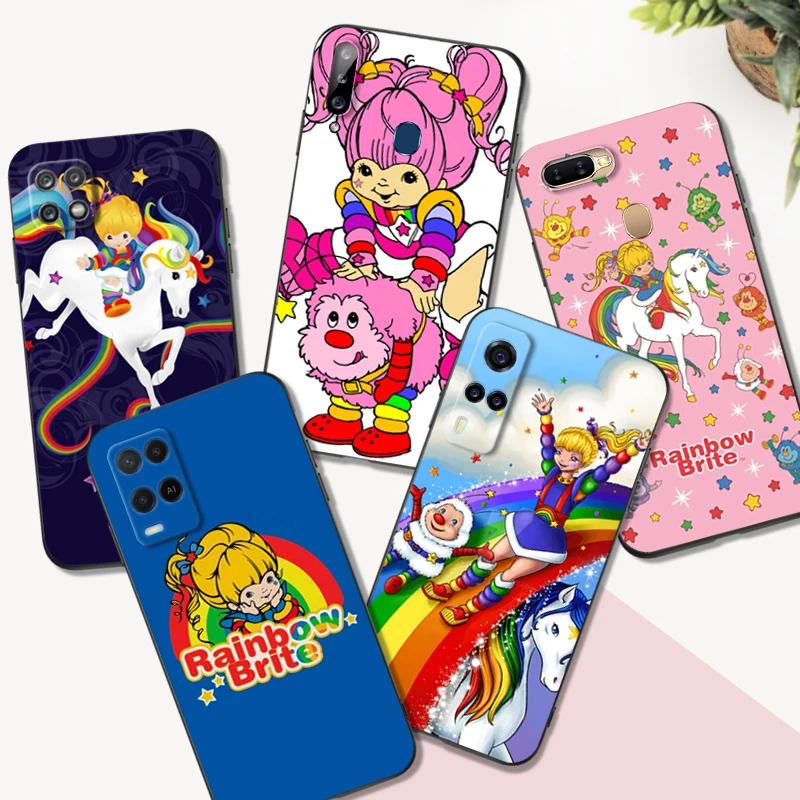 Custodia In Tpu Nero Per Oppo Reno 7 7Z 8 Lite 4G 5G Pro F11 F17 F15 F19 F19S F21 Rainbow Brite