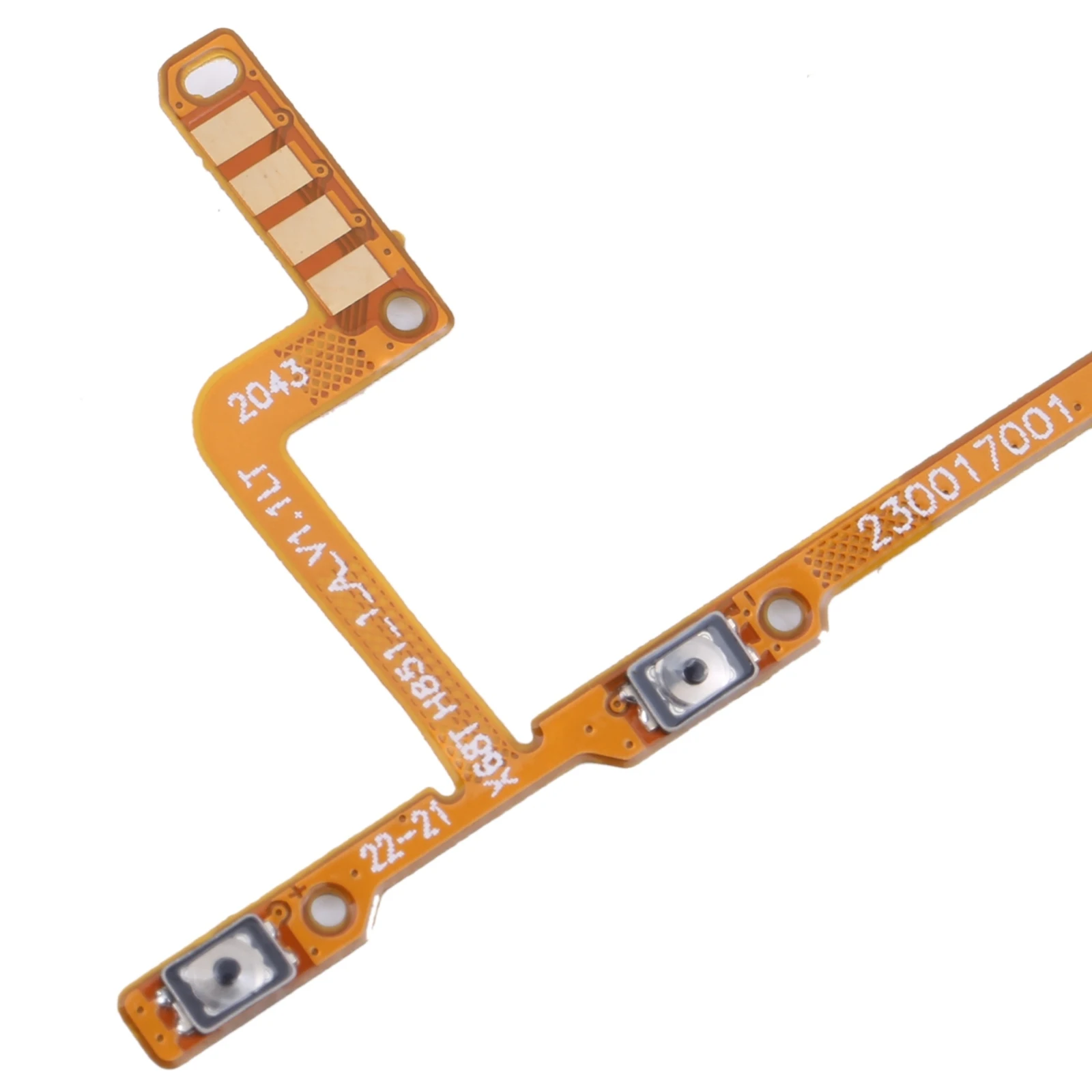 Side Button Cable For Infinix Zero 8 / Zero 8i X687 X687B OEM Power Button & Volume Button Flex Cable