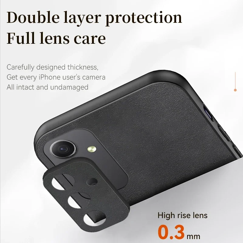 Premium Sheepskin Leather Shockproof Phone Case