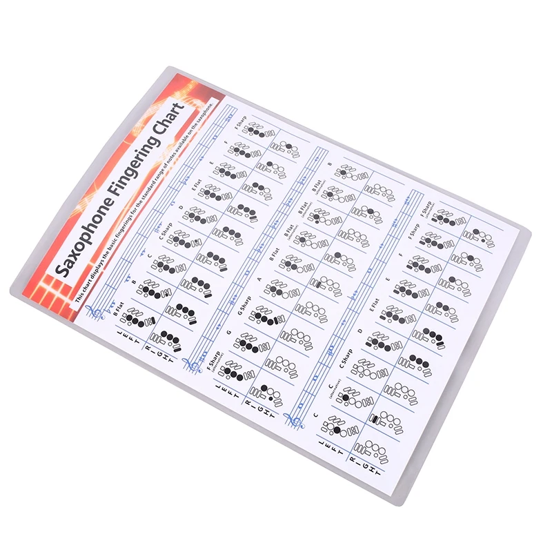 Saxophone-Practice-Chart-Coated-Paper-Saxophone-Fingering-Chart ...