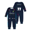 2024 F1 Racing Competition Baby Enthusiast Cycling Jumpsuit Hot Selling MAX VERSTAPPEN Baby Boy Girl Clothing Bull Crawling Suit 3