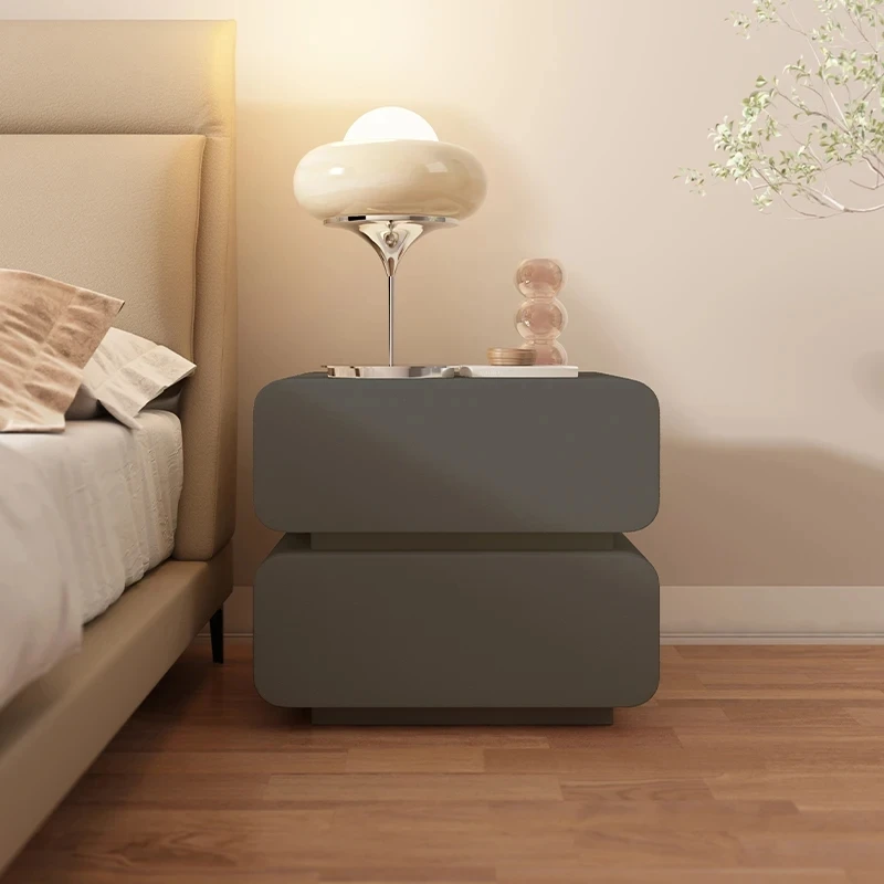 

White Bedroom Nightstand Wood Nordic Modern Bedside Storage Nightstands Luxury Nordic Mesita De Noche Garden Furniture Sets