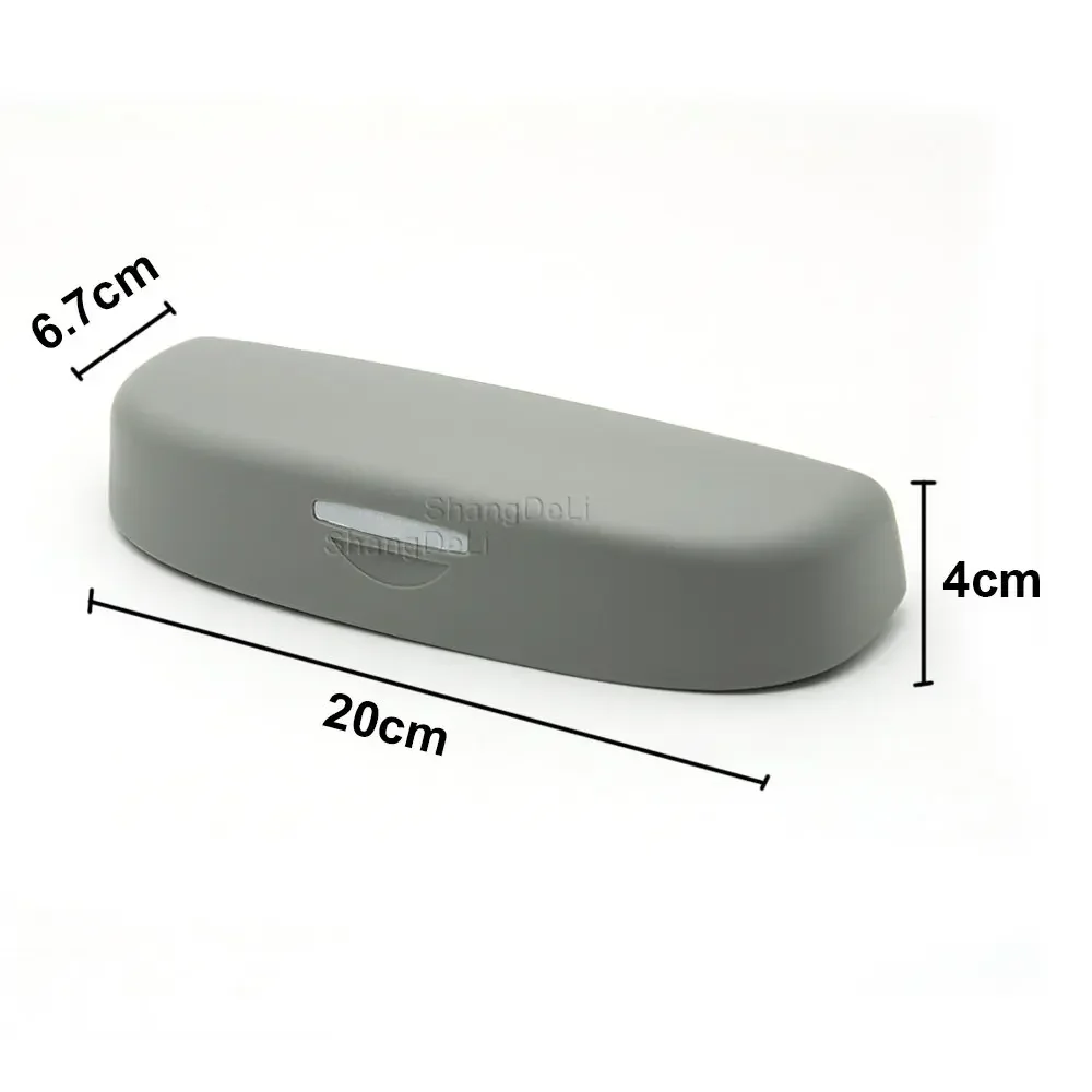 Sunglasses Holder Glasses Holder Sunglasses Case Eyeglass Holder Eyeglasses Storage Holder Rubber Glasses Holder 1Pc Glasses Box Sunglasses Holder Case Audi A3 8V A4 B8 B9 Q3 Q5 Q7 Car Accessories