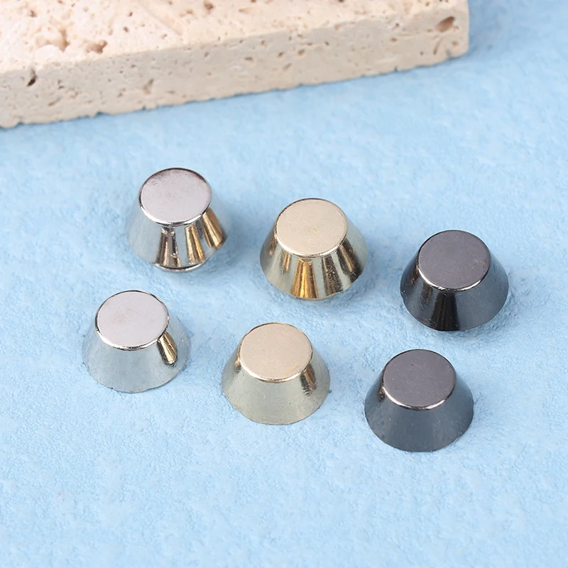 10sets Metal Rivets Metal Bag Legs Bottom Rivets for DIY Leather Studs Bag Wear Protection Rivets for Bottom Belt Accessories