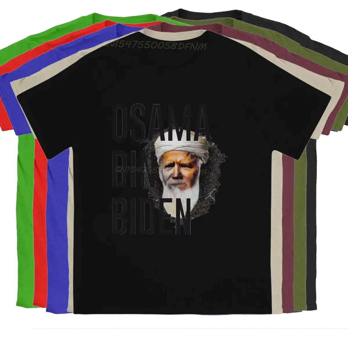 

Osama Bin Biden Men T-shirts Terrorist Vintage Tee Shirt Male Men T Shirts Summer Tops T-Shirt Premium Cotton New Arrival Tops