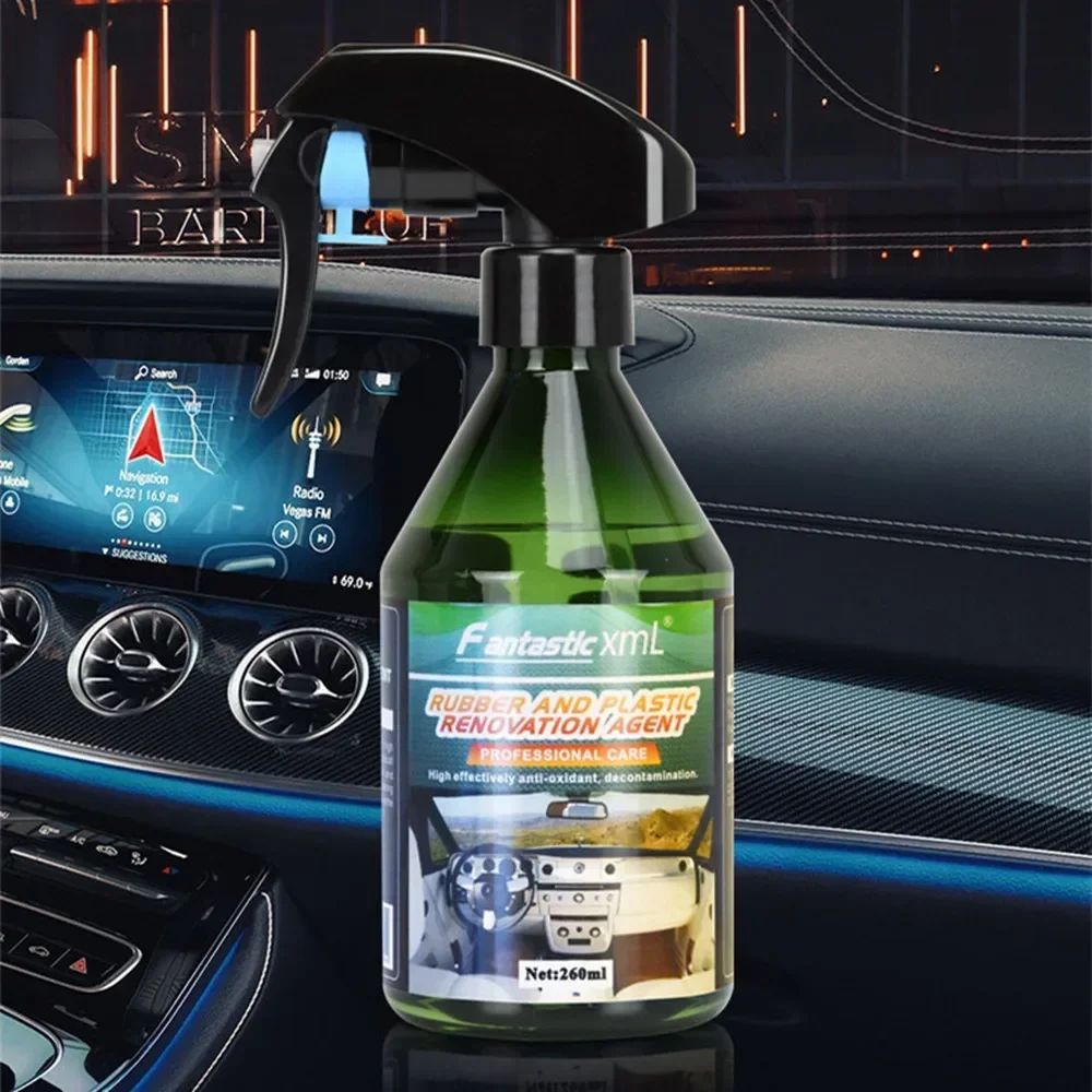 

Plastic Restore Super Shine Car Interior Cleaner Non-greasy Long Lasting Maintain Gloss Auto Detailing Quick Coating Protection