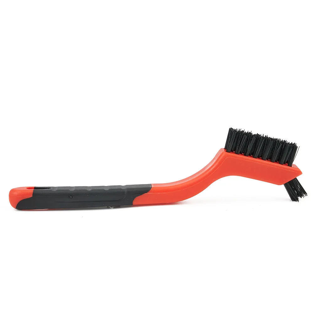 

Wire Brush Steel Wire Wheel Brush Wire Wheel Brush Nylon Handle Polishing Reliable Rust Remover Cleaning Brush