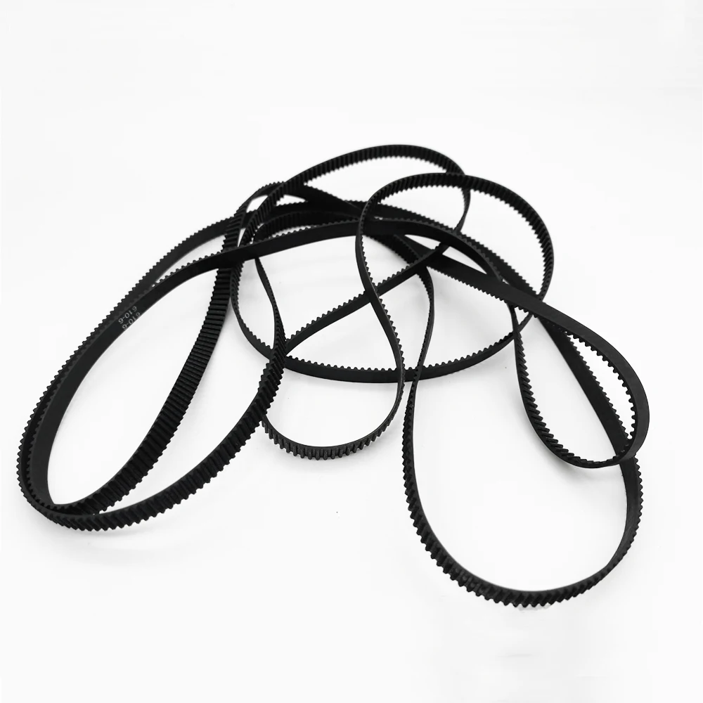 2GT 466-750mm Tooth Pitch 2mm GT2 Closed Loop Timing Belt Rubber Width 6mm Conveyor Belt Drive Ring rubber belt transmission drive belt synchronous belt