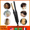 Mini Hair Straightener Curler Small Flat Iron Straightening Styling Tools Portable Thin Curling Iron for Short Hair Beard Styler 1