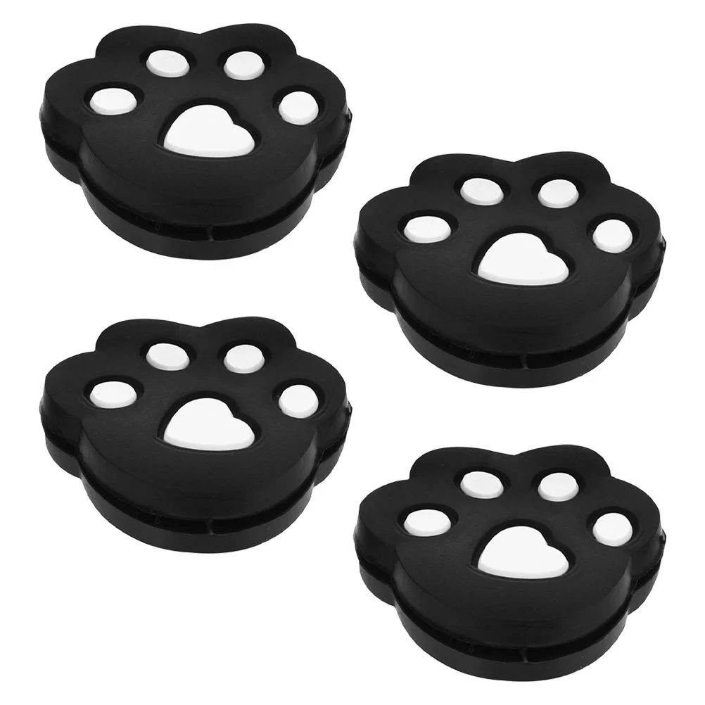 

4 Pcs Tennis Racket Absorber Balls Dampening Supplies Absorbers Vibration Dampener