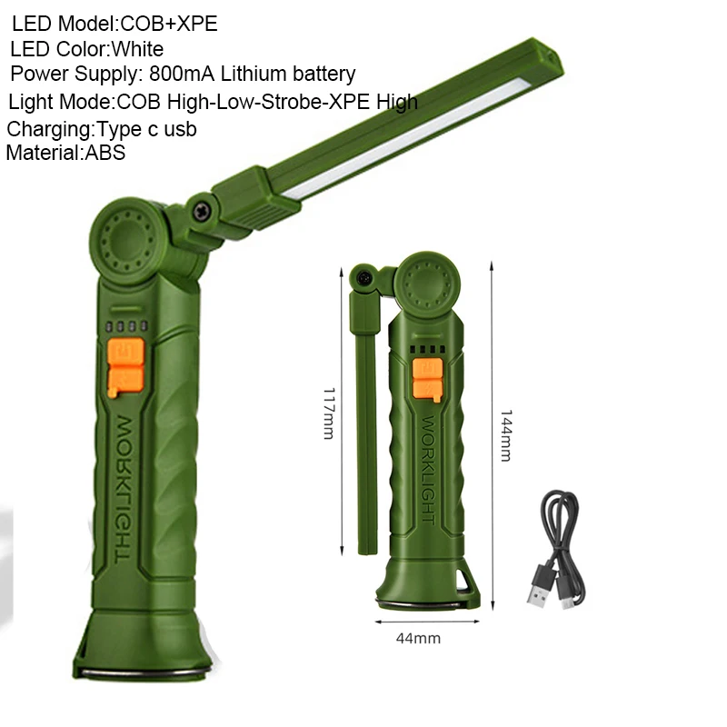 15W COB LED    1200-800mA USB-C ۾   Magent  ˻  180    ķ ġ