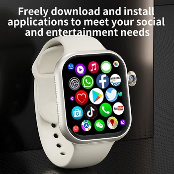 Alternative view of VP29 Smart Watch 5G Android 256GB Storage 4G/5G LTE Sim Card GPS WIFI 2.29 inch 490*580 Amoled NEW Smartwatch Rotary Camera