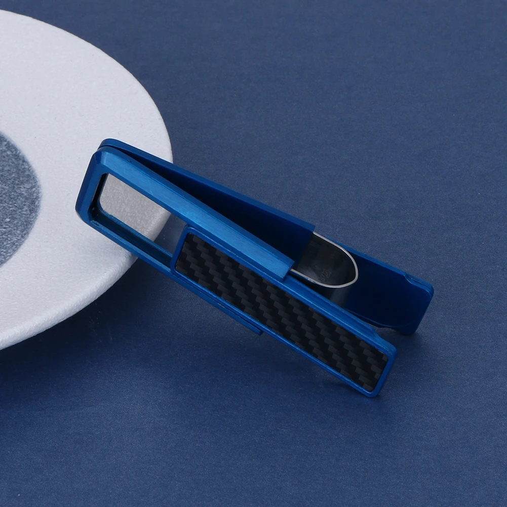 Metal Money Clip Minimalist Wallet Clip Lightweight Small Money Clip Multi-Function Credit Card Holder Clips for Business Travel