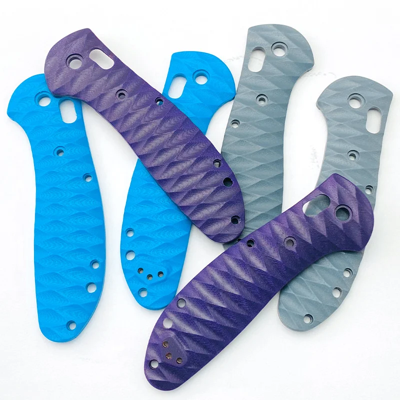 

1 Pair G10 Material Custom Made Fold Knife Scales Patches for Benchmade Griptilian 551 Handles DIY Making Grip Accessories Parts
