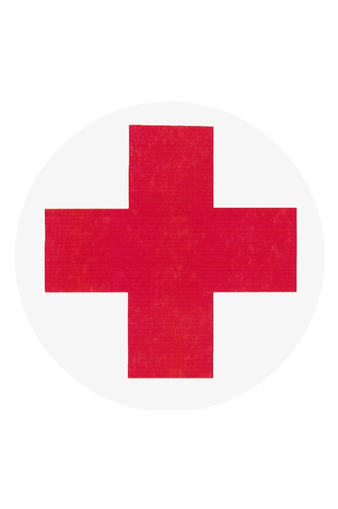 

GIH-049 WWII German Deutschland Red Cross helmet decal