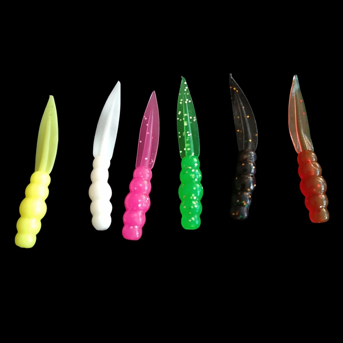 

300 шт., мягкая рыболовная приманка AJING, рыболовные приманки, искусственные мини-приманки, плавающие приманки, джиг-приманка, воблер, червь, Снасть