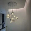 Lava Lamp LED Pendant Lights Lighting PVC Lighting Living Room Indoor Decor Home Fixtures Loft Kitchen Hanging Lamp 5