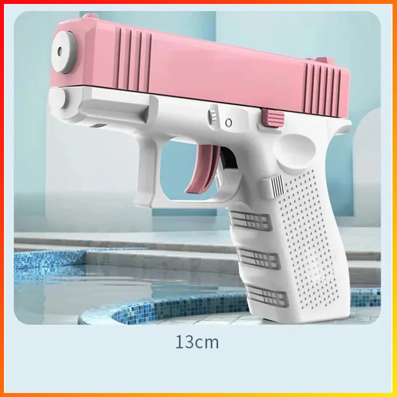Summer Water Gun non Electric Pistol High-pressure Full Automatic Shooting Water Beach Toy Gun For kid Children Boys Girls Adult 5