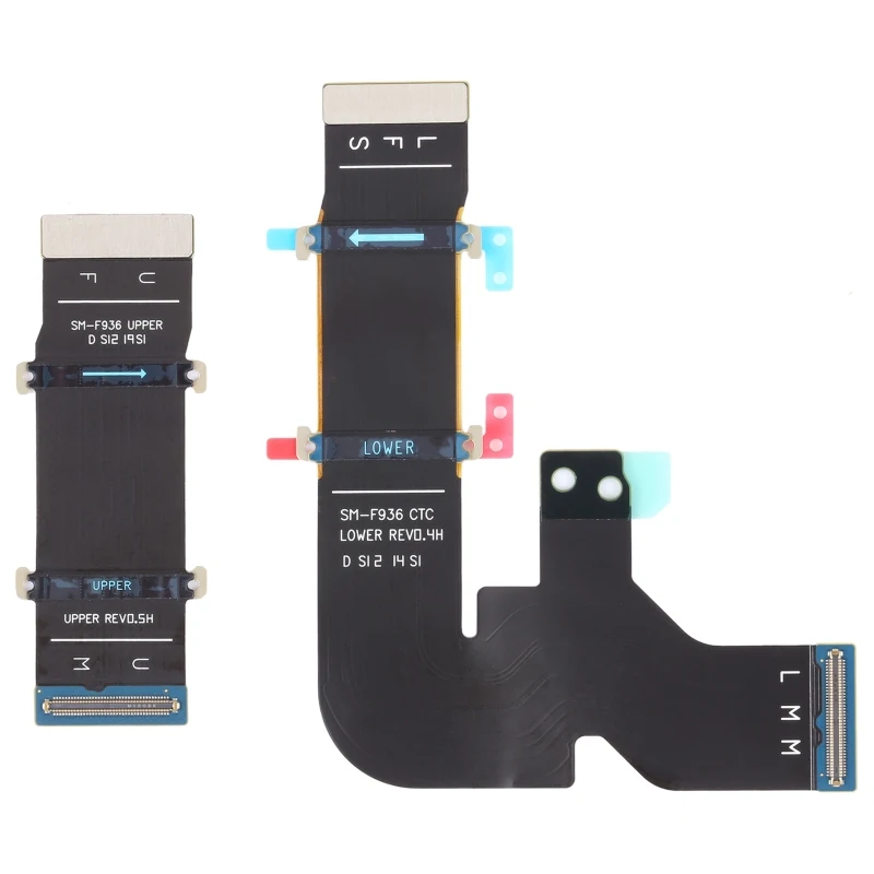 오리지널 스핀 축 플렉스 케이블, 삼성 갤럭시 Z 폴드 4 SM-F936B 1 쌍 