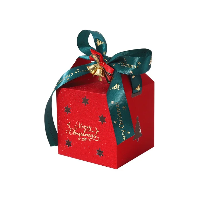 Christmas Apple Box Gift Box Christmas Eve Apple Packaging Decoration Handbag Holiday Props Party Decorations
