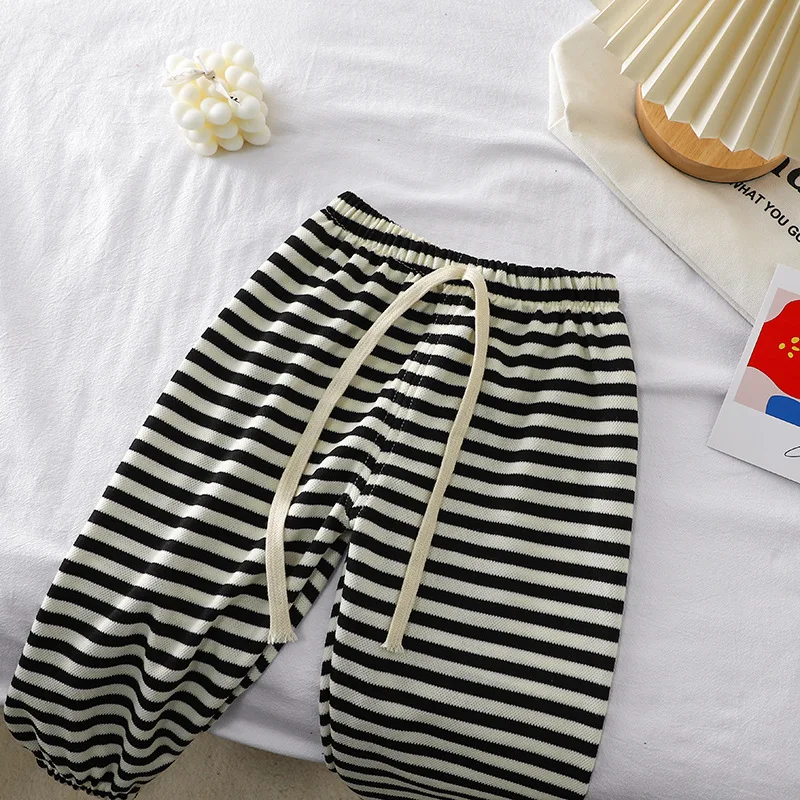 Summer Mosquito Pants Boys and Girls' Baby Casual Outwear Sports Pants for Children's