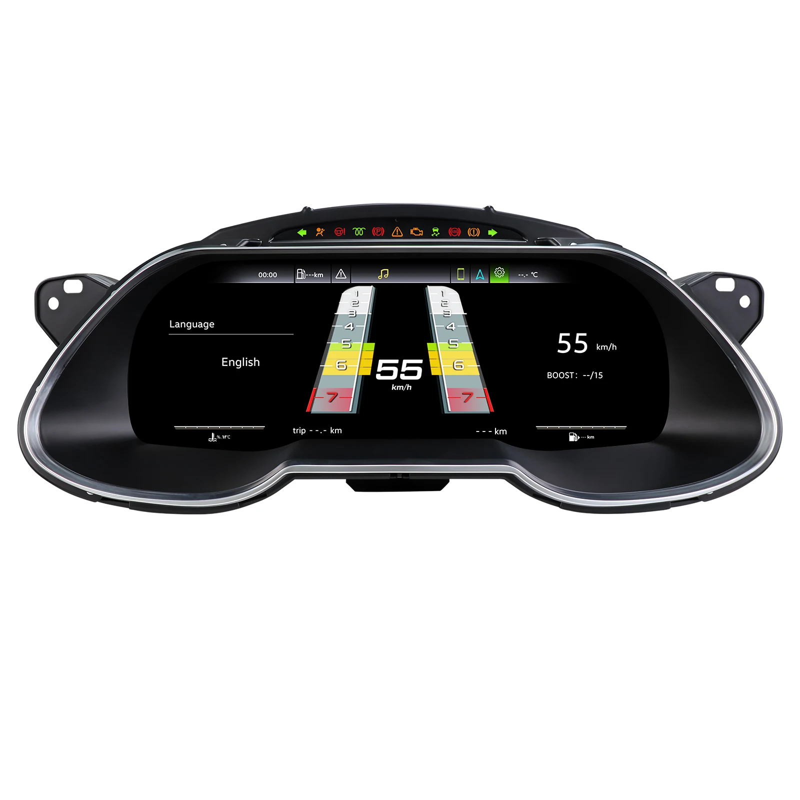 Panel de tablero LCD automático Hizpo 12.3 para Audi A4 años 2013-2016, pantalla digital de instrumentos, velocímetro, cabina virtual. 1