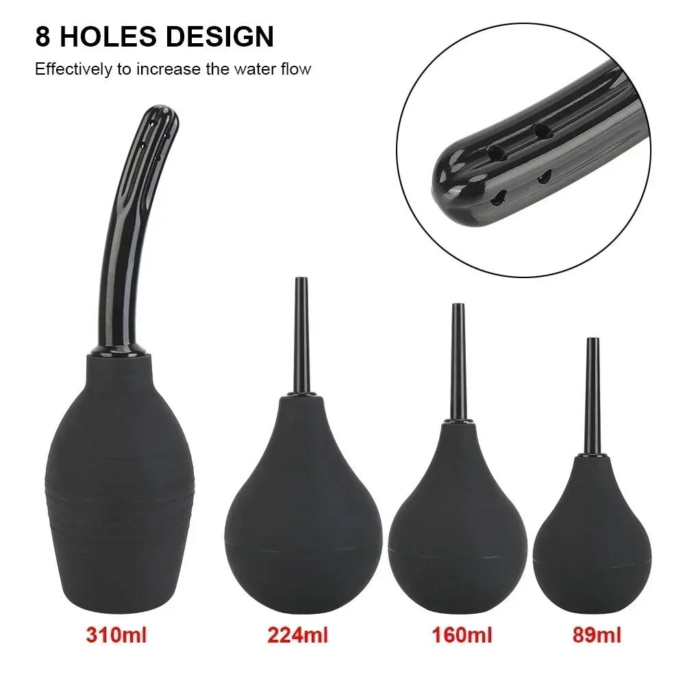 Anal Washer Nozzle Pump for Women Men Douche Enema Kit Games Medical Use Pleasure Cleanliness Combined Juguetes Para Adulltos - Image 3