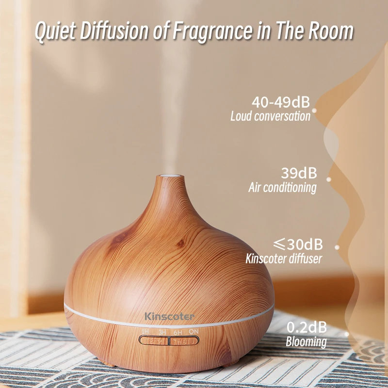 Humidifier Diffuser Essential Oils  Humidifiers Home Essential Oils -  550ml Aroma - Aliexpress