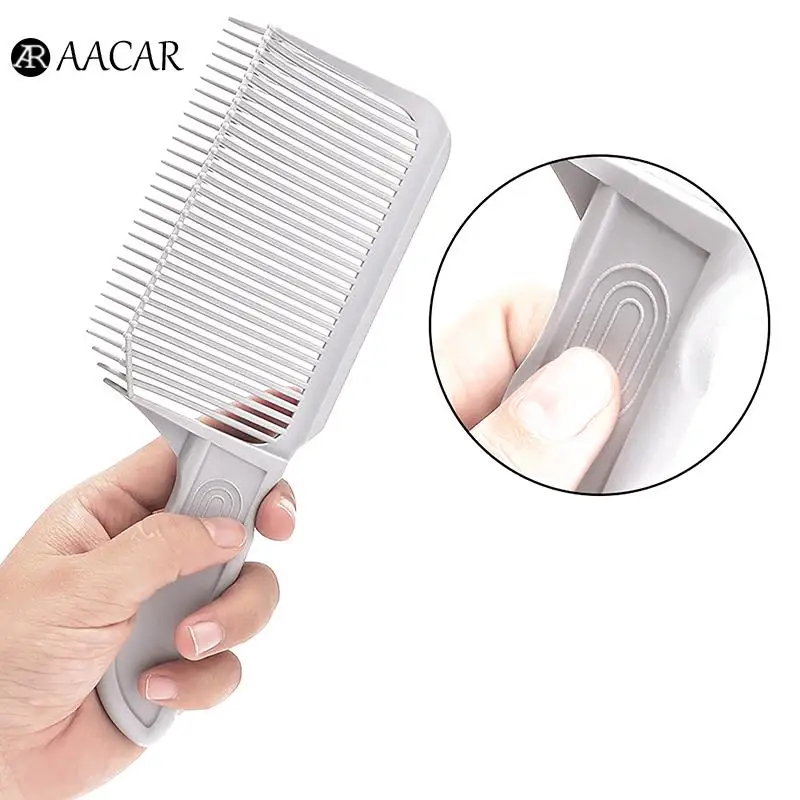 

Wide-toothed Comb Professional Barber Combs Hair Cutting Comb For Men Anti Static Flat Top Fade Comb Brush Styling Tools