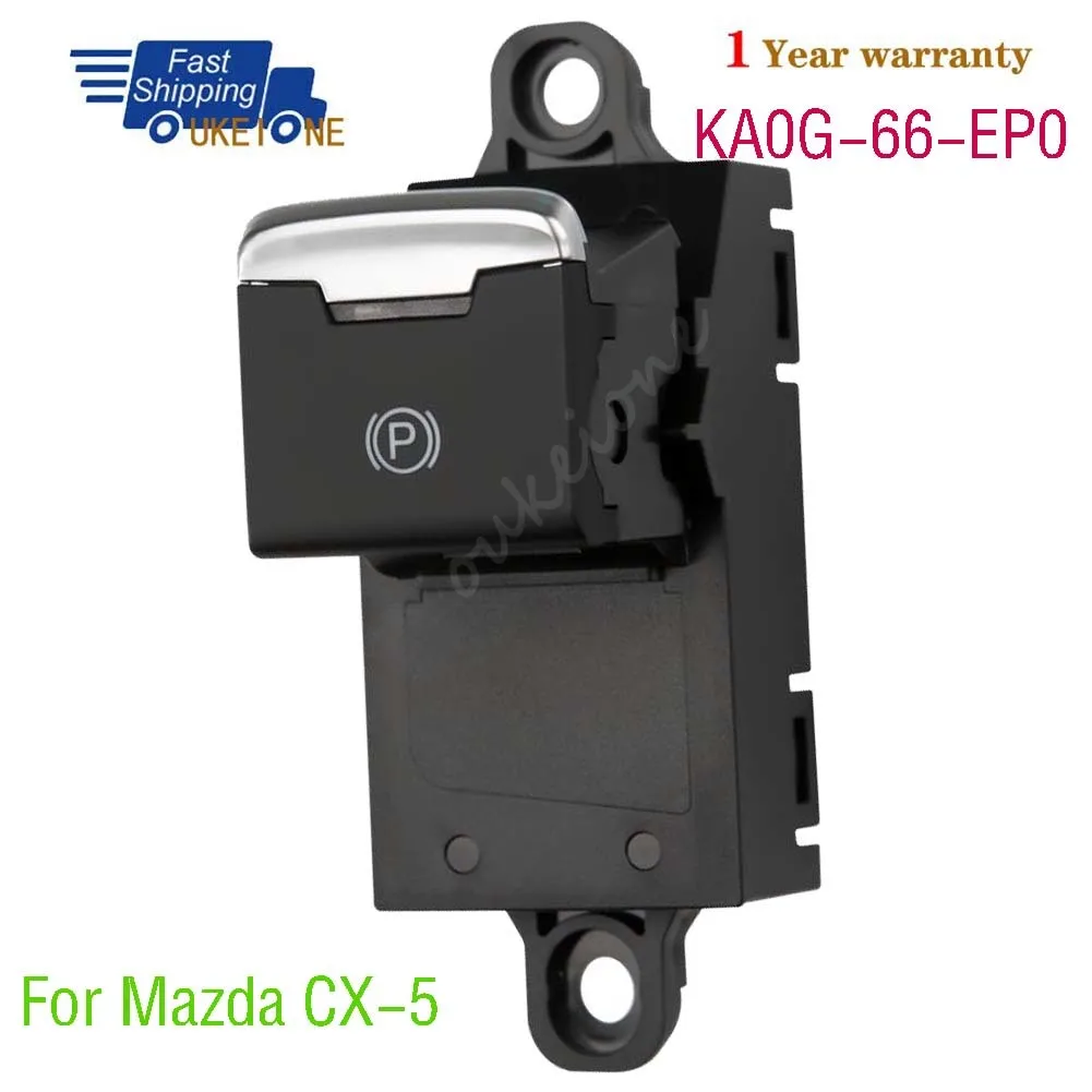 thumbnail image 2 of Mazda 3 CX-30 Electronic Parking Brake Switch BDGF66EP0A Electronic Handbrake Switch BDGF66EP0A For Mazda 3 2019-2024 & CX-30 - Parking Brake Button Electronic Parking Brake Button 2 of 11