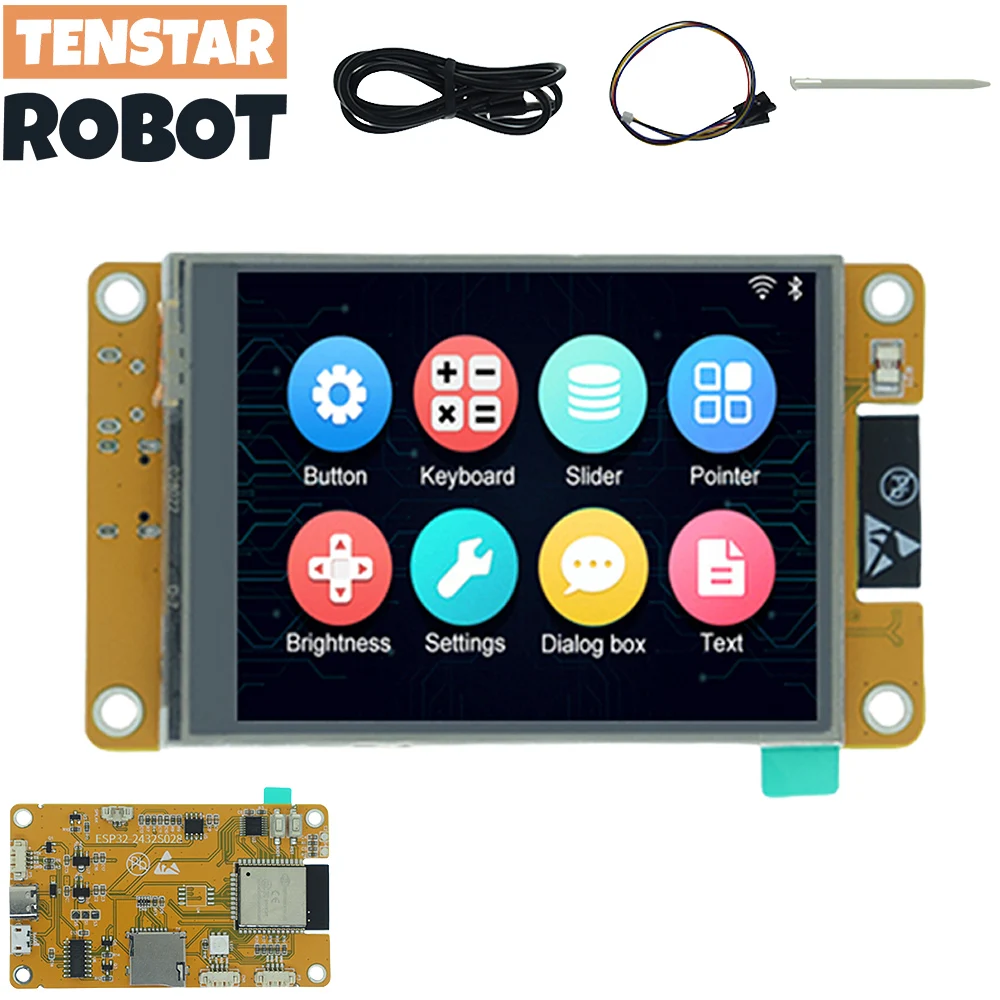 ġ  ִ TFT , 2.8 ġ LCD Ƶ̳ LVGL,   , 240*320 Ʈ ÷ ȭ, ESP32  