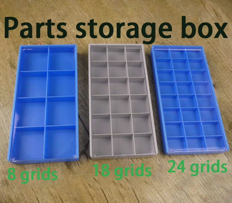 

Watch repair tool 8 grid 18 grid 24 grid watch electronic parts storage box hardware parts finishing box small grid