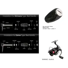 Moulinet Spinning Portable haute résistance, bonne dureté, poignée de pêche, poignée de bras à bascule, 1 ensemble 