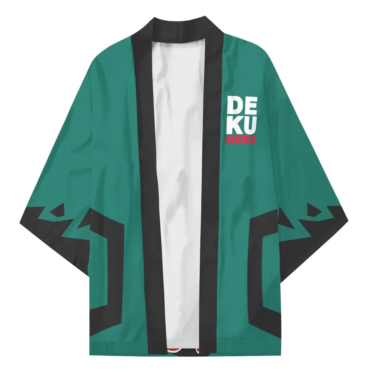 My Hero Academia Kimono &ndash; Deku One for All Kimono Men's Women's Cape Casual Cardigan Haori