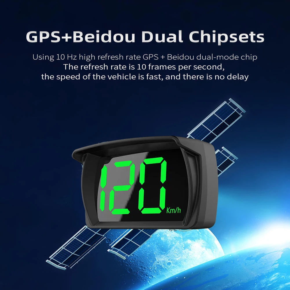 Kaufe G16 Auto GPS Head-Up Display Auto HUD Universal Digital Tacho  Kilometerstand KMH MPH Sicherheit Alarm Plug Und Play für alle Autos