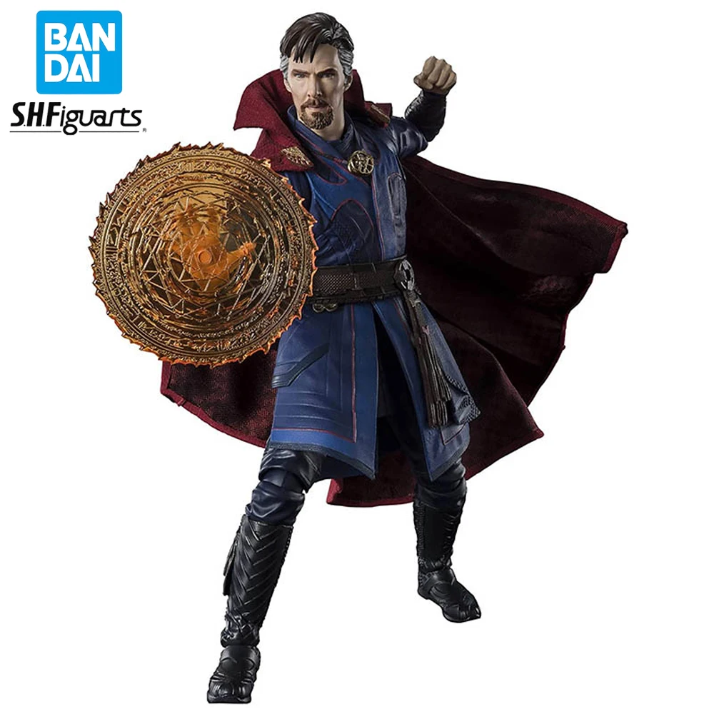 In Magazzino Originale Bandai Shfiguards Doctor Strange In The Multitverse Of Madness Doctor Strange Figure Anime Genuine Action Model