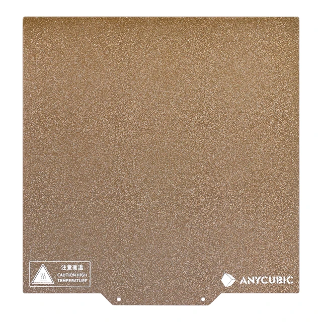 1 Placa De Construcción De Acero Con Resorte Para Impresora 3D De Resina, Lámina De Acero Flexible Y Plataforma De Base Magnética Para Impresora 3D Anycubic Photon Mono/Mono 4K, LCD/DLP, 135 X