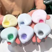 Trick Gift Shapeable Squeeze Toy Fidget Reliever Pinch Toy Hand Made Ball Realistic Children Birthday Gift 1