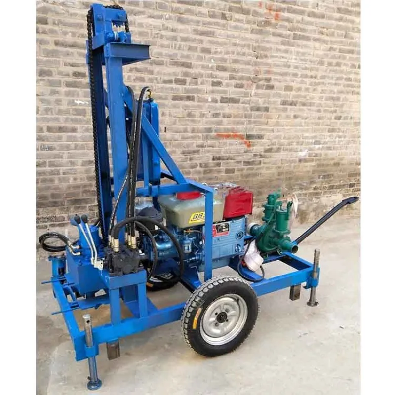 2023 YG High-Performance 120m Wheels Water Well Drilling Rig Machine for  Sale - Efficient and Affordable Water Drilling Solution - AliExpress