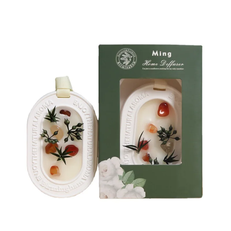 

3 PCS Aromatherapy Dry Flower Gypsum Wax Slice Tablet Pendant Bedroom Home Wardrobe Air Fresh Fragrance Aromatic Gypsum Wax