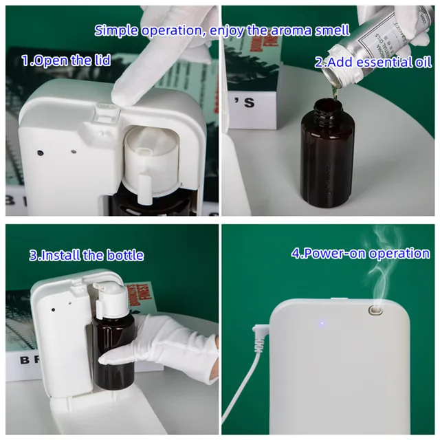 Namste Coverage 400m³ Home Scent Diffuser Bluetooth Aromatherapy Machine Hotel Diffuser Essential Oil Aromatherapy machine 5