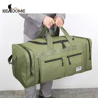 70CM 70L Nylon Luggage Travel Gym Outdoor Bag Large Travelling For Women Men Duffle Handbags Shoulder Weekend Sports Bag XA751D 1