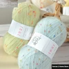 Blended Yarn Crochet Colorful Bean Wool Mohair Yarn Stick Needle Crochet Mohair Series Hand Knitted Thread Wiring Decoration 2