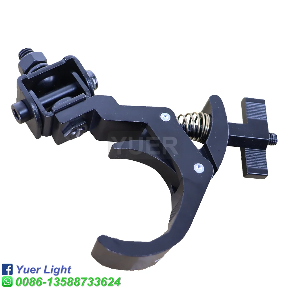 10Pcs/lot YUER Durable heavy duty hook Stage light hook load-bearing 80KG 38-60MM Suitable for moving head light DJ Disco Party