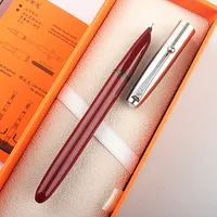 Jinhao 51A Fountain Pen 0.38mm Ink Pens Penna Stilografica Transparent Pen Suitable For Students Practice Office Writing 2